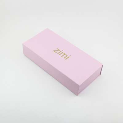 BSCI, FSC Custom folding box Packing Gift Box, Pink Paper Gift Box