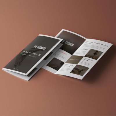 FSC Custom Low Price A3 A4 A5 Brochure,Booklet,Flyer,Catalog Printing in China