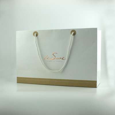 BSCI, FSC Custom Printed Luxury Shopping Paper Bag With Logo