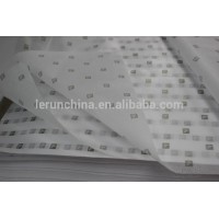 Paper with printing logo Custom printed wrapping paper Tissue paper